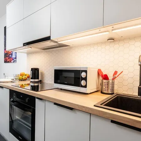 Apartment The Blue Nest Targowek *