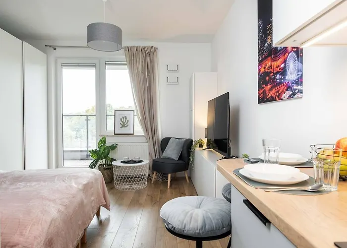 Apartment The Blue Nest Targowek Warsaw